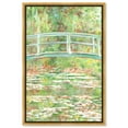 thumbnail image 1 of The Garden Impressionism Wall Art /Monet And Van Gogh Inspired Art Canvas Wall Art by Art Remedy, Gold Floater Frame, 11.5" x 16.5", 1 of 7