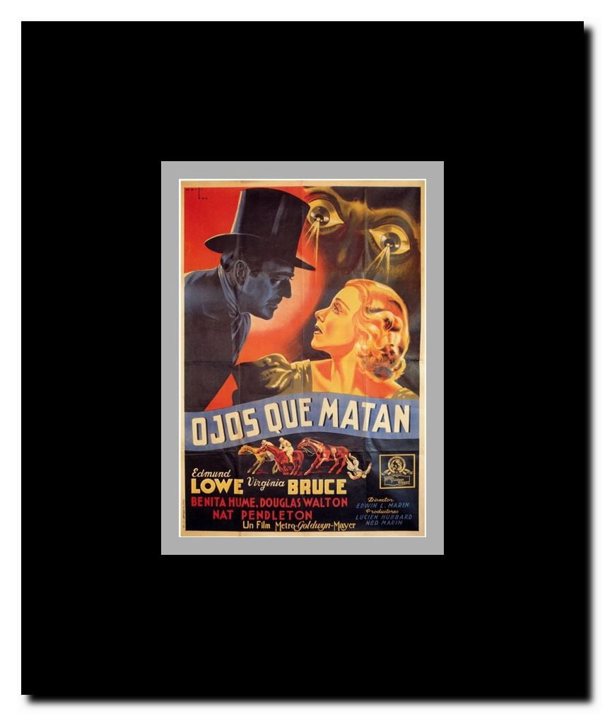 The Garden Murder Framed Movie Poster