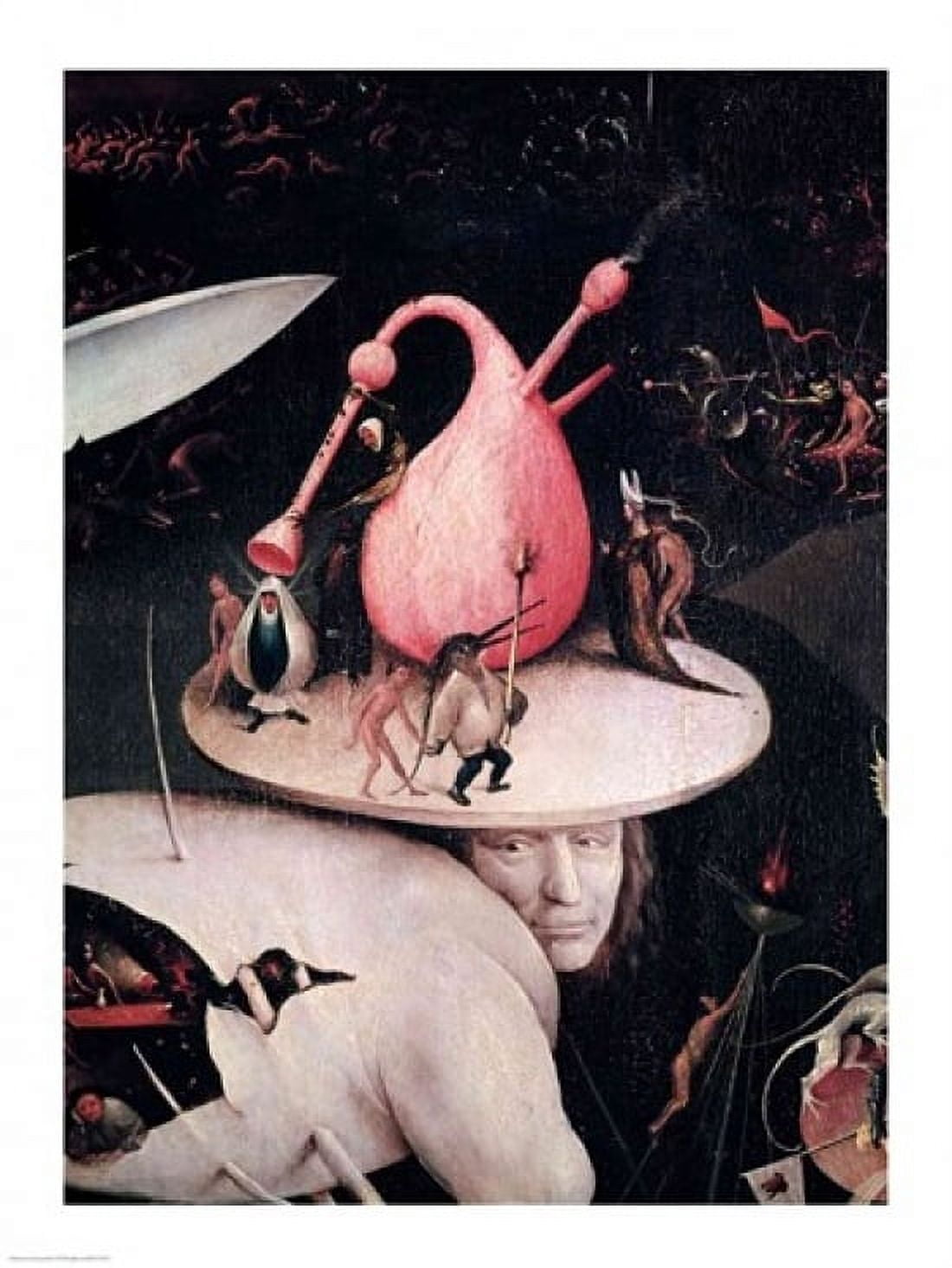 The Garden of Earthly Delights Hell right wing of triptych c1500 Canvas Art - Hieronymus Bosch (24 x 36)