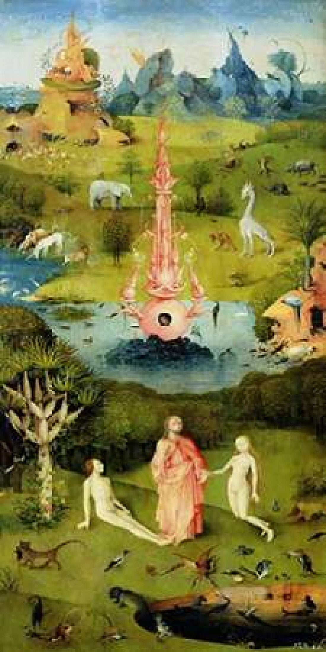 The Garden of Earthly Delights I Canvas Art - Hieronymus Bosch (24 x 48)