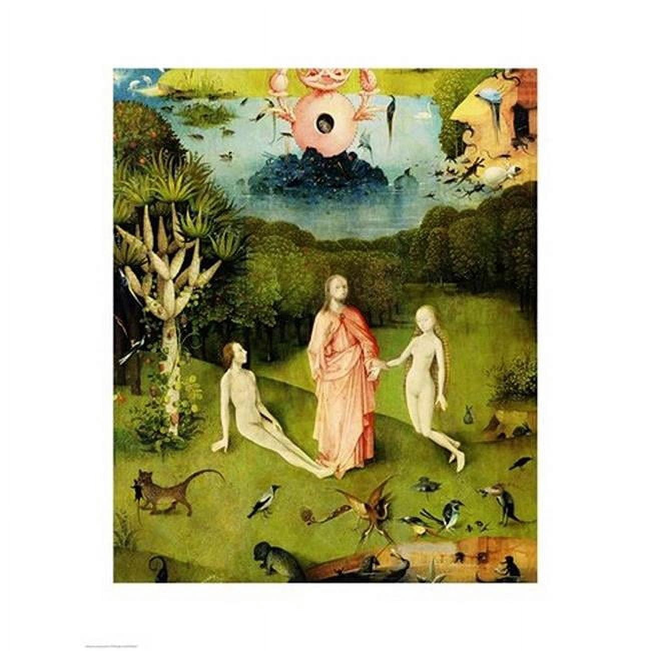 The Garden of Earthly Delights - The Garden of Eden Left Wing of