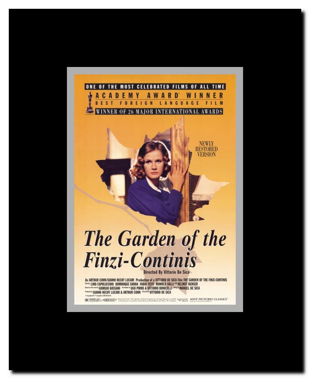 The Garden of the Finzi-Continis Framed Movie Poster