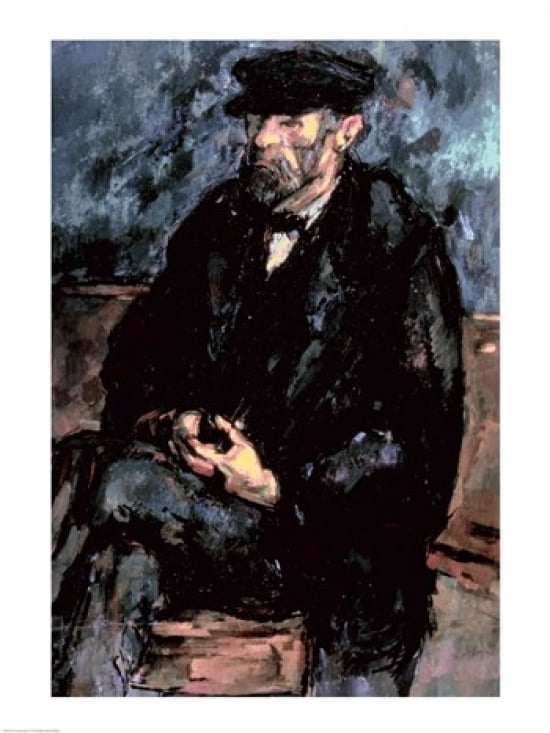 The Gardener Vallier c1905 Canvas Art - Paul Cezanne (18 x 24)
