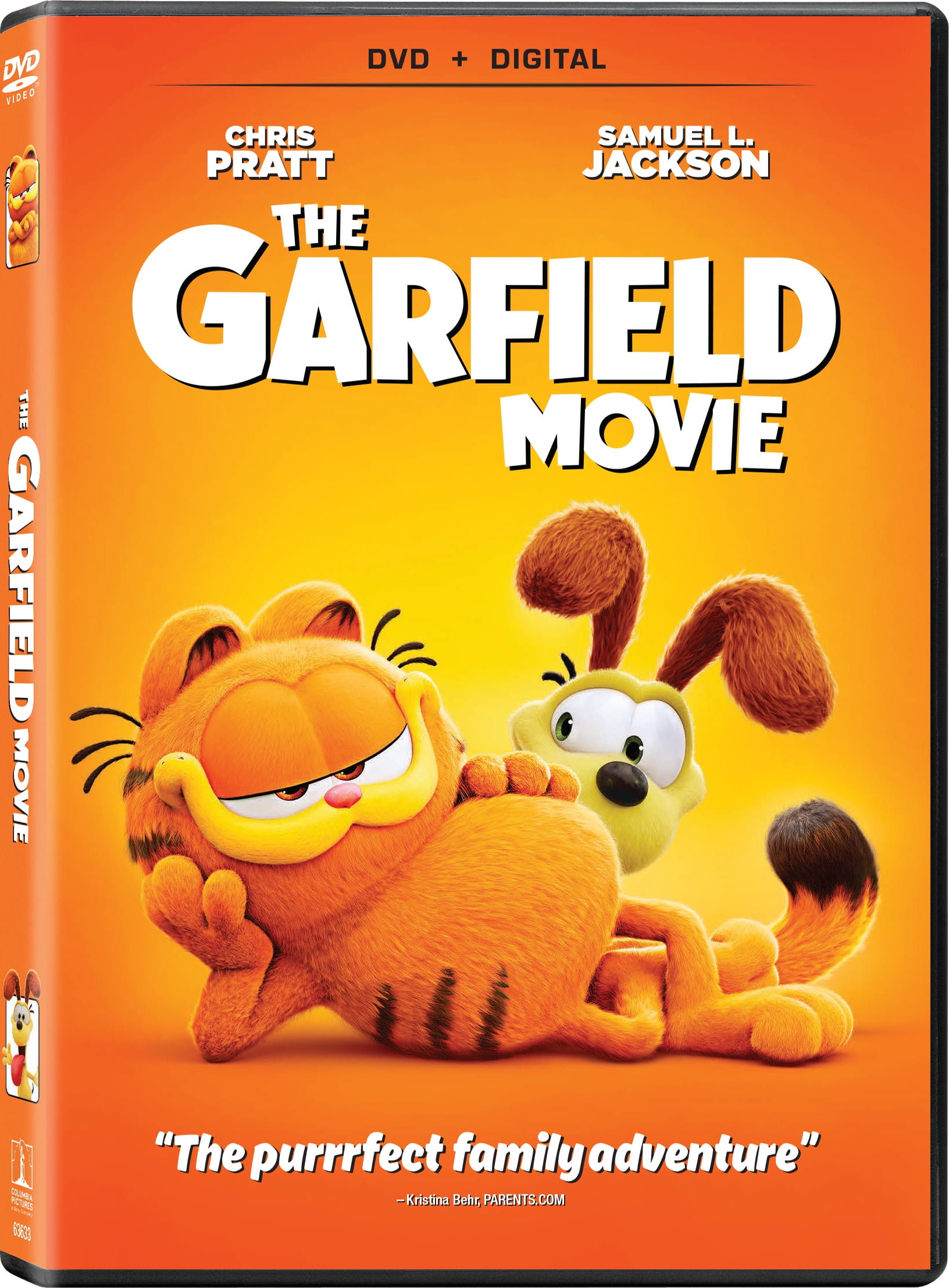 The Garfield Movie (2024) DVD (SDS UPC) Sony, Family