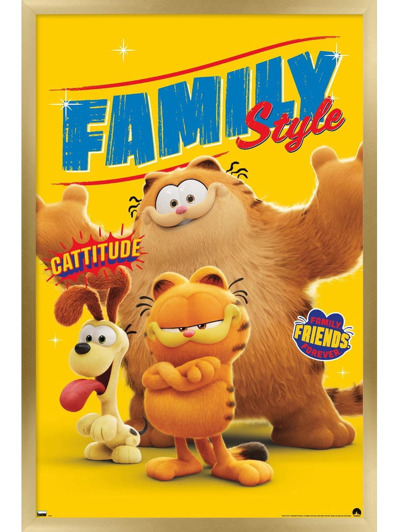 The Garfield Movie - Family Style Wall Poster, 14.725