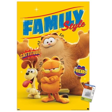 Garfield Movie Stickers - Stickers From