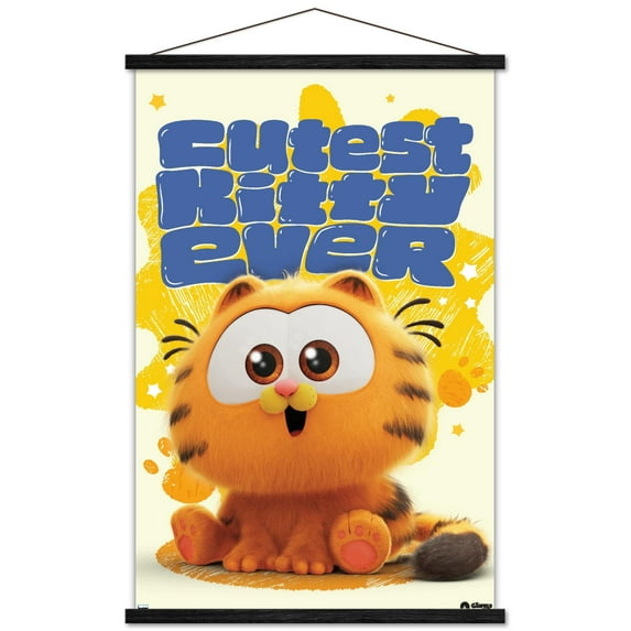 The Garfield Movie - Kitten Wall Poster with Magnetic Frame, 22.375" x 34"