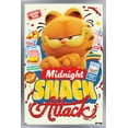 thumbnail image 1 of The Garfield Movie - Midnight Snack Attack Wall Poster, 14.725" x 22.375" Framed, 1 of 5