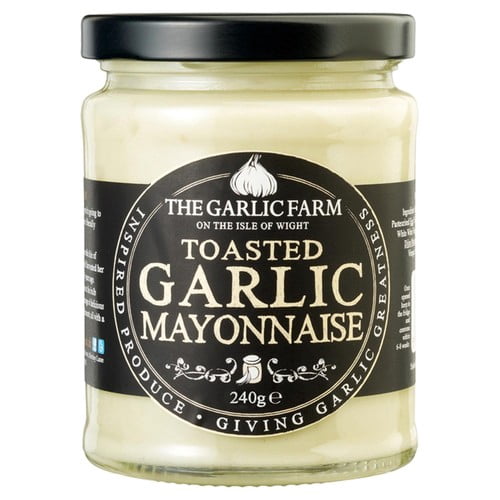 The Garlic Farm Toasted Garlic Mayonnaise 240g, British Import (Pack of 2)