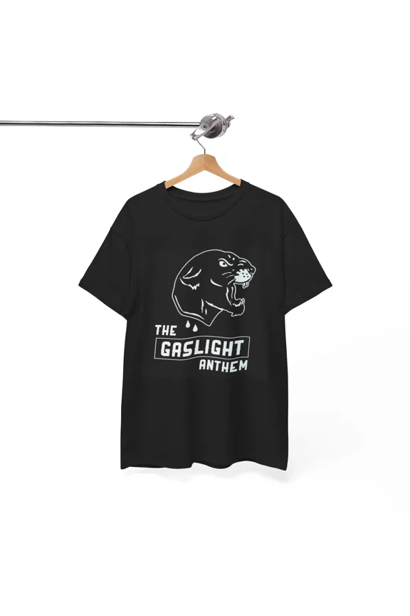 The Gaslight Anthem Tshirt Panther Head 90s Rock Unisex Heavy Cotton Tee | eBay