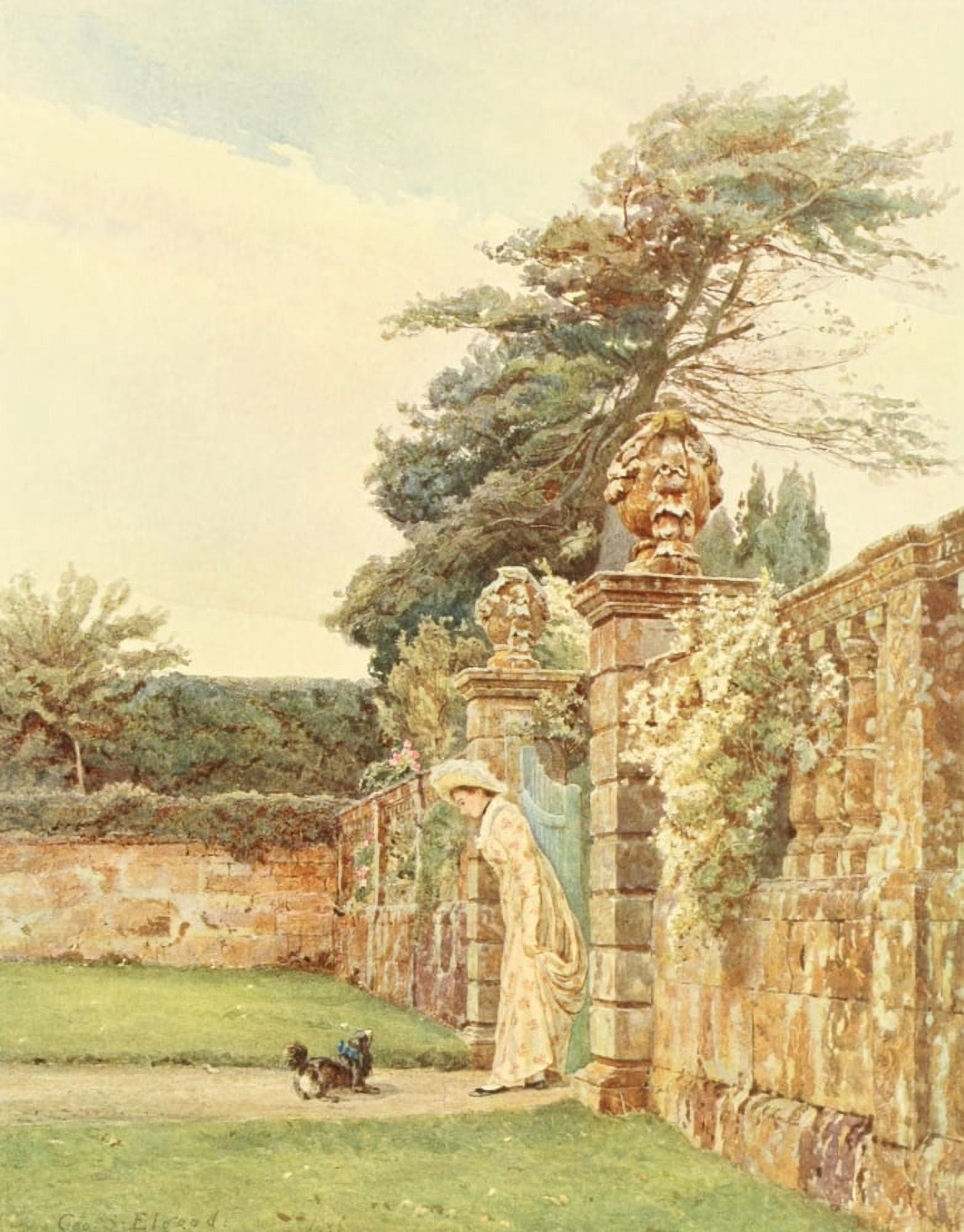 The Gateway Canvas Art - George S Elgood (24 x 36)