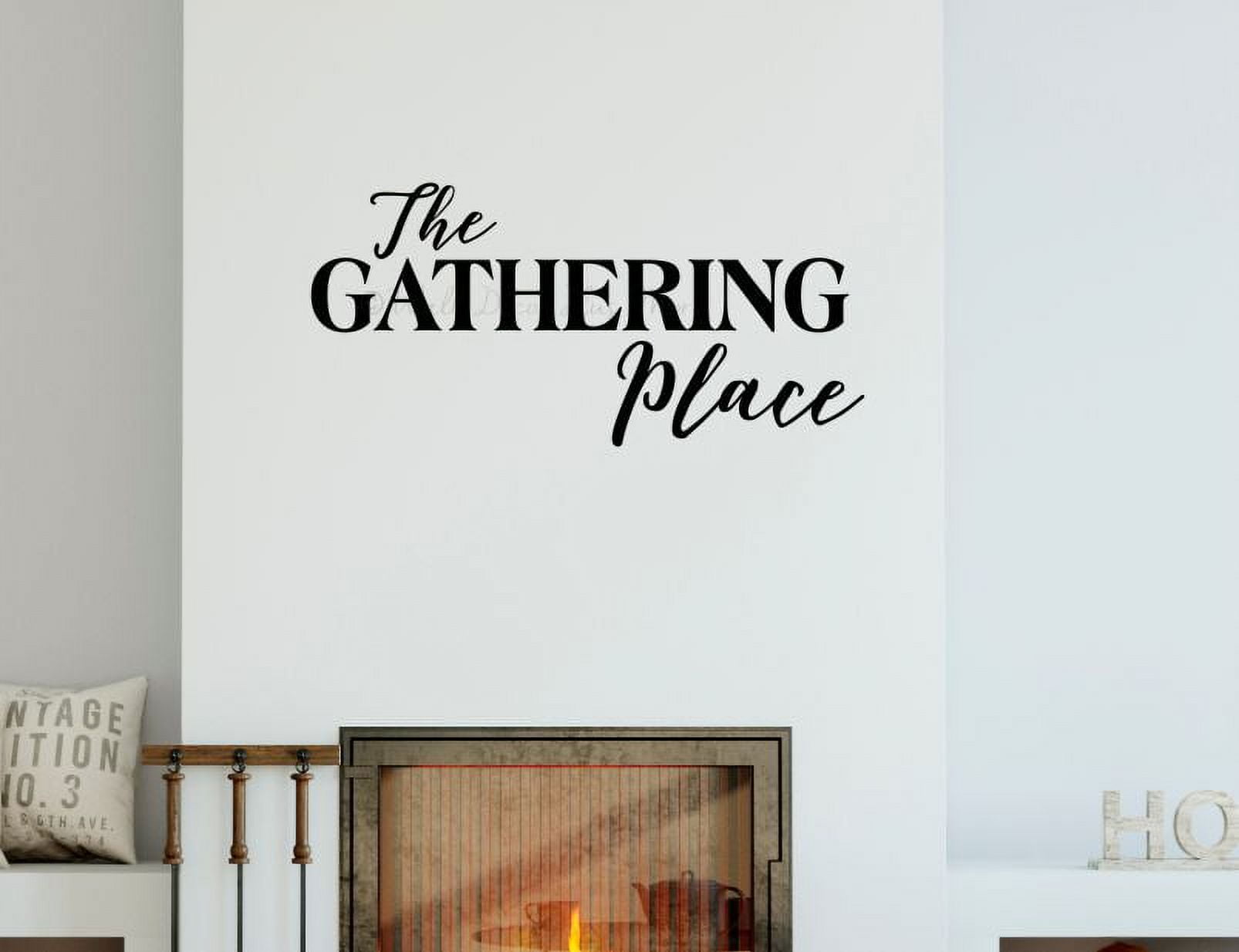 The Gathering Place Vinyl Lettering Stickers Wall Art Decals Kitchen ...