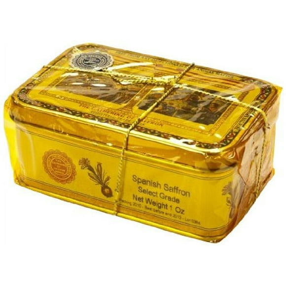 The Gathering of Saffron Brand Saffron, Pure Spanish, 1 Ounce