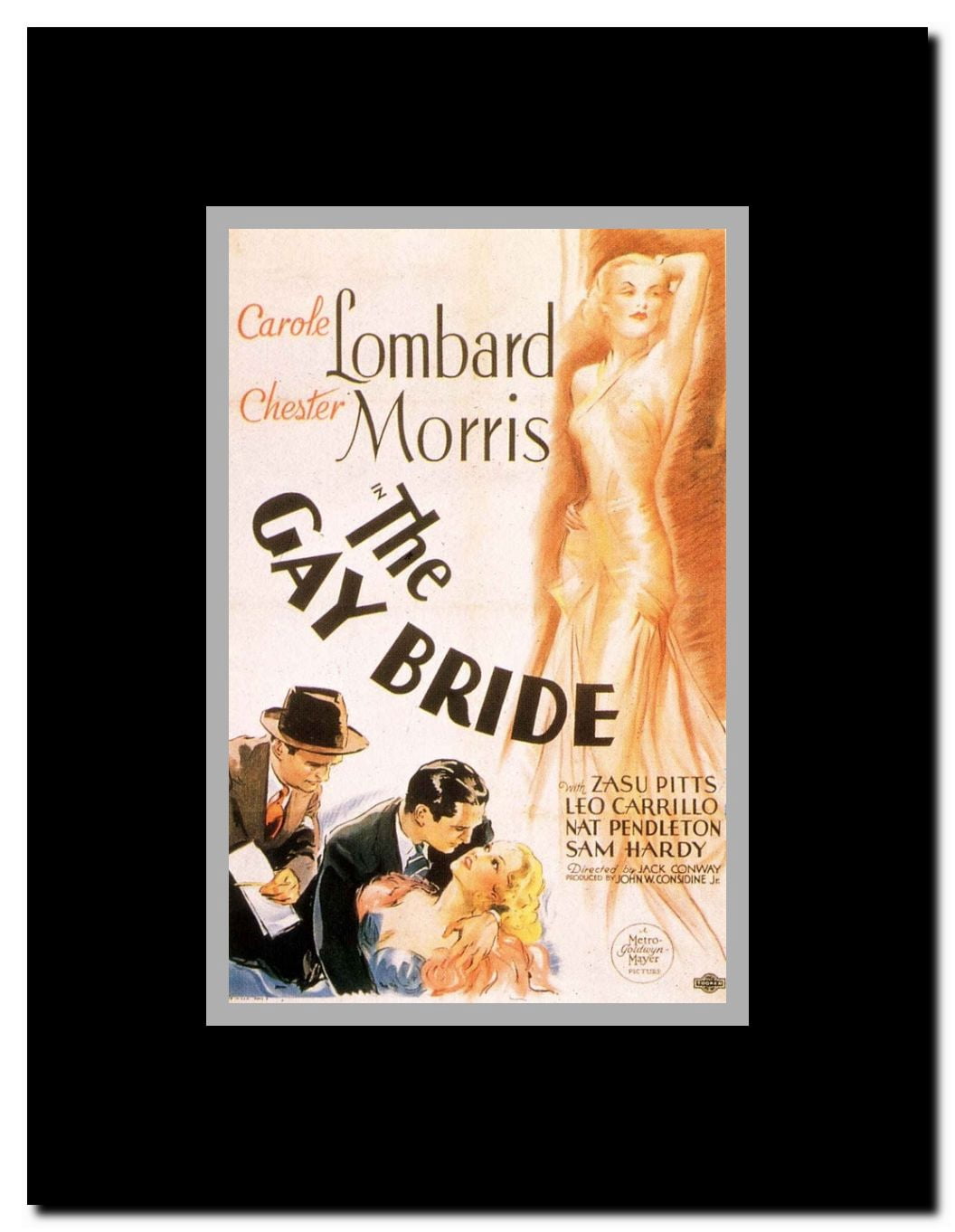 The Gay Bride Framed Movie Poster
