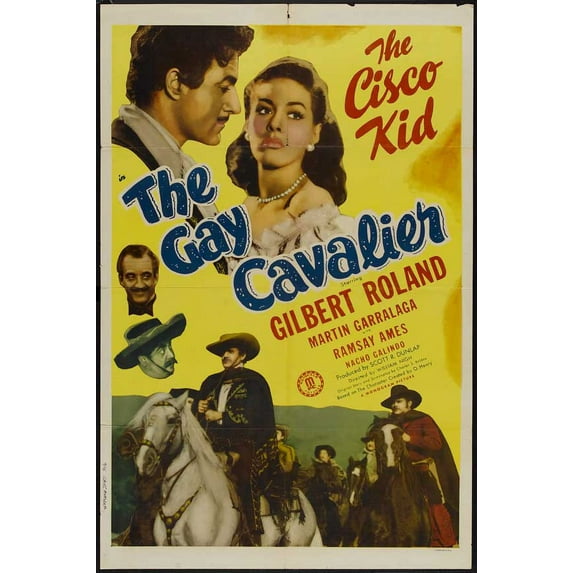 The Gay Cavalier - movie POSTER (Style A) (27" x 40") (1946)