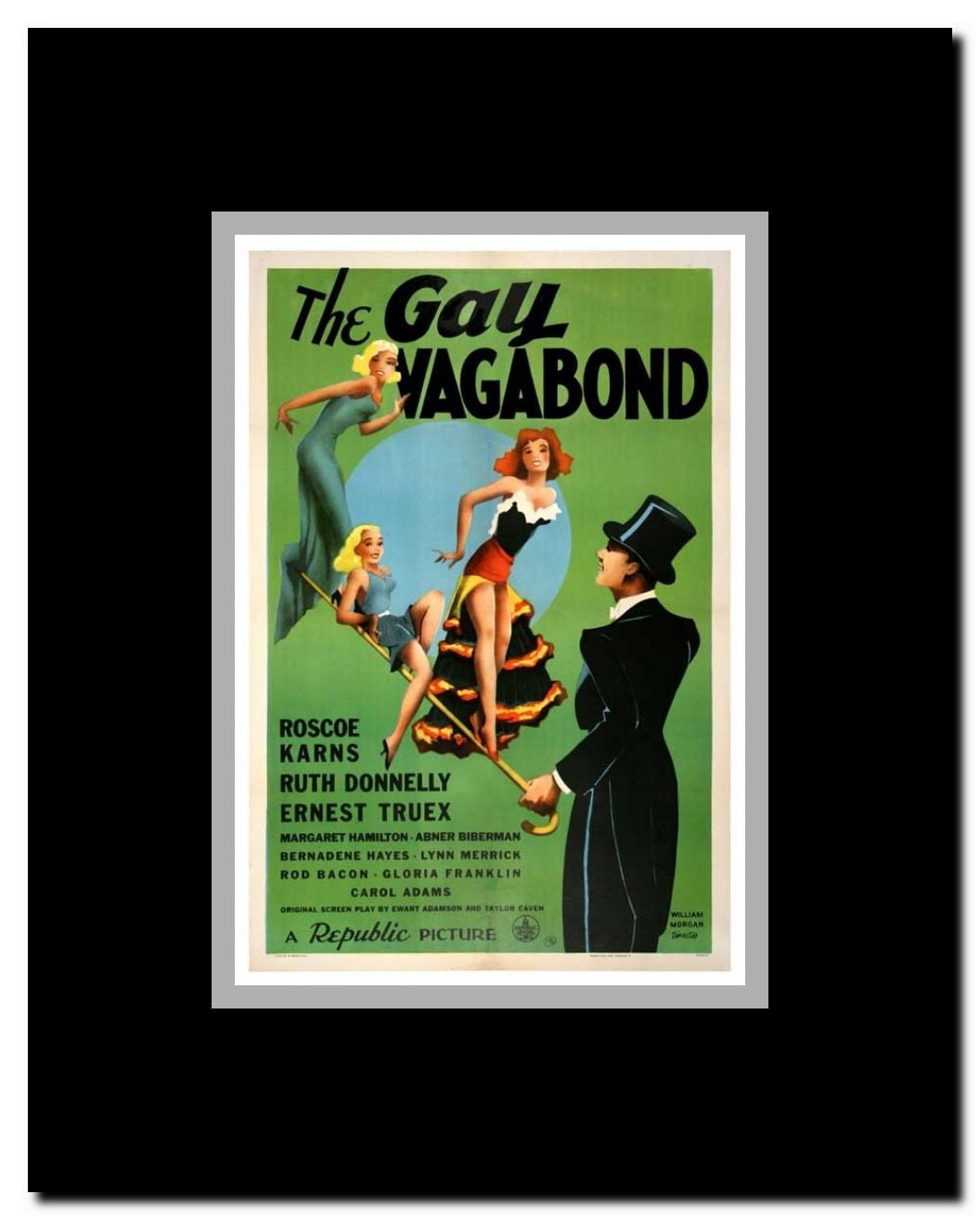 The Gay Vagabond Framed Movie Poster