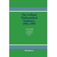 thumbnail image 1 of The Gelfand Mathematical Seminars, 1993-1995, (Paperback), 1 of 1