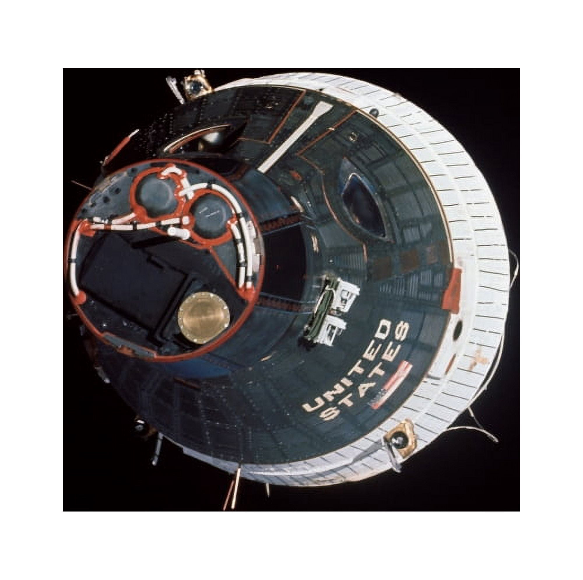 The Gemini 7 spacecraft Canvas Art - Stocktrek Images (28 x 28)