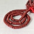 thumbnail image 1 of The Gems Grid Red Jasper Heishi Beads 5.5–6mm Polished Natural Gemstone 8 Inch Strand, 1 of 4