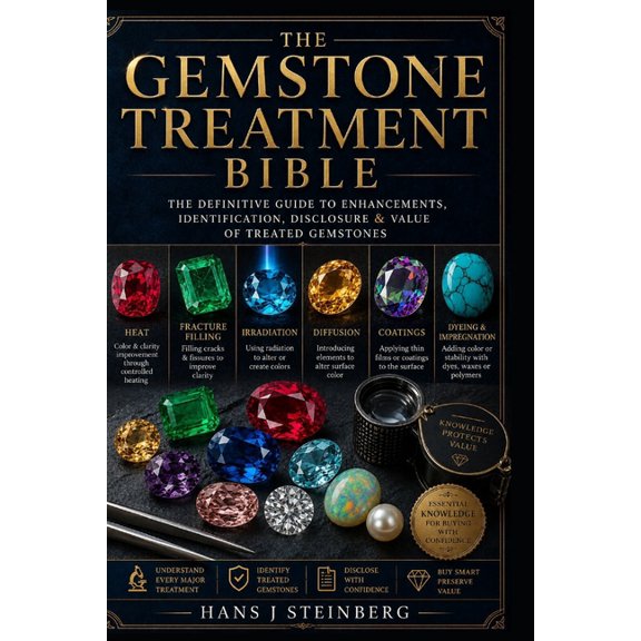 Complete Gemology Course Encyclopedia The Gemstone Treatment Bible: The Definitive Guide to Gemstone Treatments, Enhancements, Identification, Disclosure, and, (Paperback)