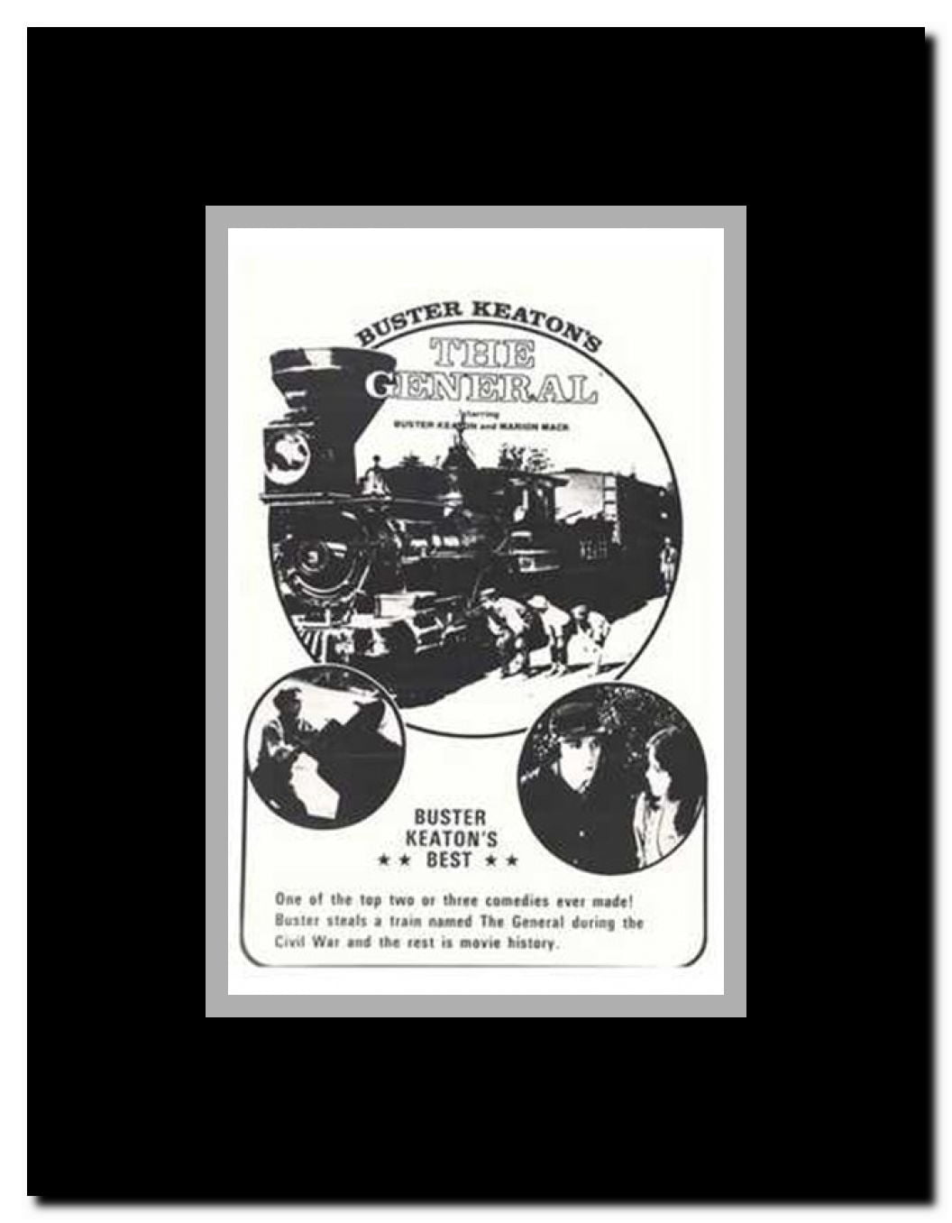 The General Framed Movie Poster