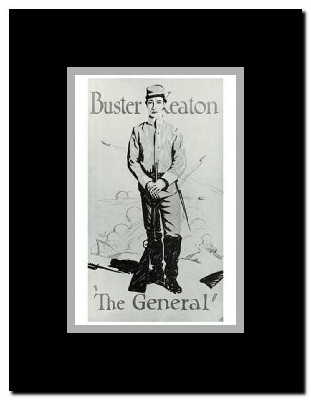 The General Framed Movie Poster