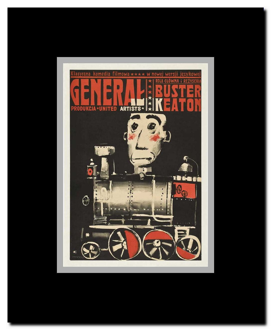 The General Framed Movie Poster
