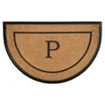 thumbnail image 1 of The General Half-Circle Monogram Doormat , 30" x 48", Letter P, 1 of 1