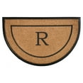 thumbnail image 1 of The General Half-Circle Monogram Doormat , 30" x 48", Letter R, 1 of 1