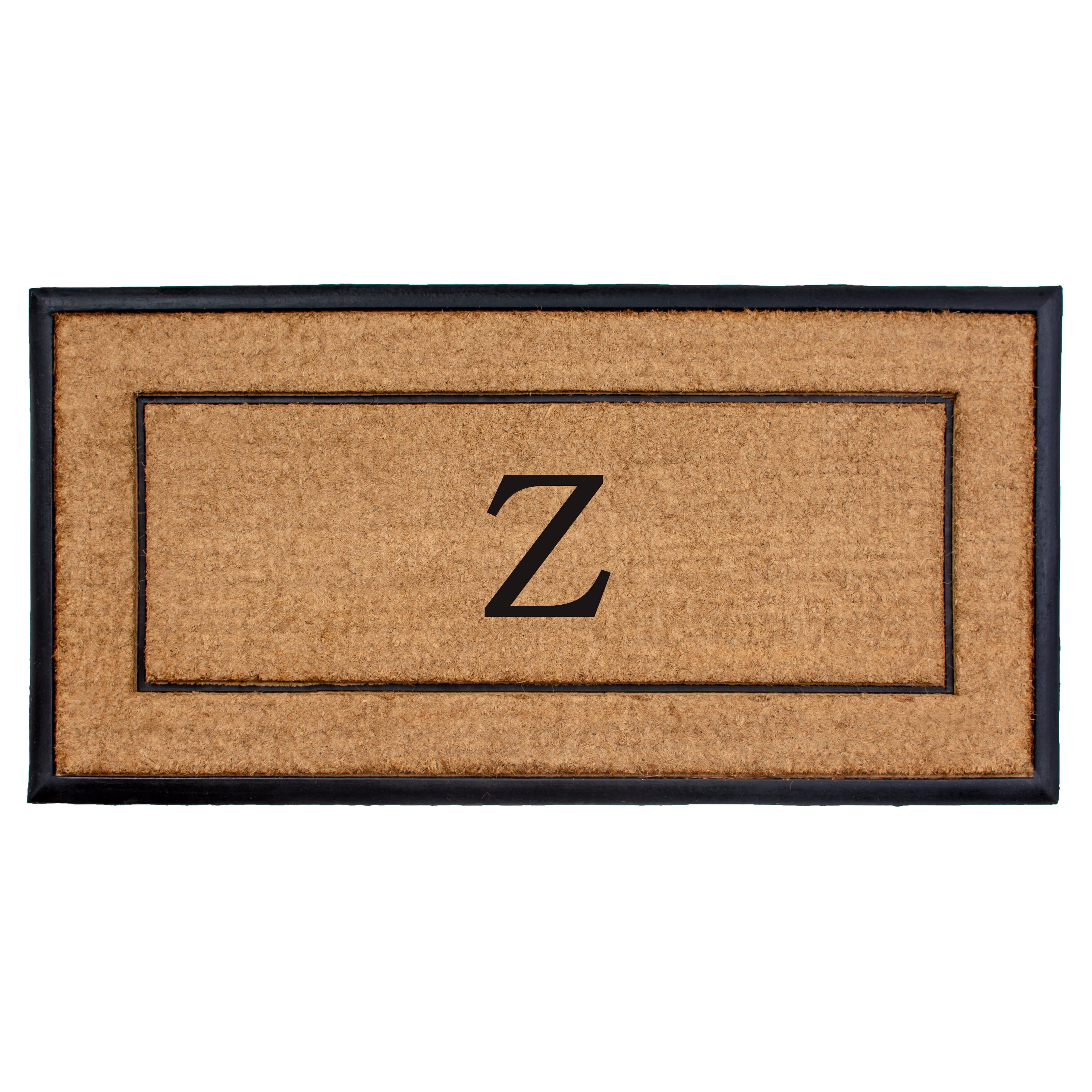 The General Monogram Doormat, 24" x 48", Letter Z
