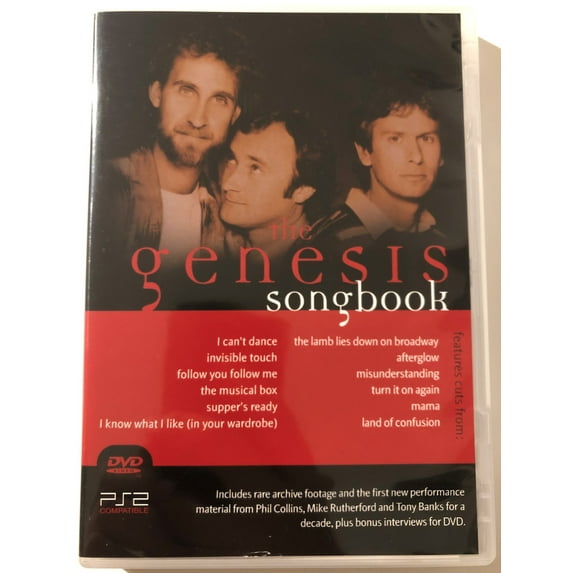 The Genesis Songbook / Actors: Tony Banks, Phil Collins / Director: Bob Smeaton / DVD