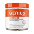 thumbnail image 1 of Genius Caffeine - Sustained-Release Microencapsulated Caffeine Pills for Smooth, Long-Lasting Energy & Focus - No Jitters or Crash - 100mg per Capsule - 100 Servings - Natural Performance Booster, 1 of 9