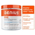 thumbnail image 1 of The Genius Brand Genius Pre - Clean Pre-Workout Powder for Energy, Focus & Fitness Support - No Artificial Flavors, Preservatives, or Proprietary Blends - Non-GMO - 20 Servings - Blue Raspberry, 1 of 9