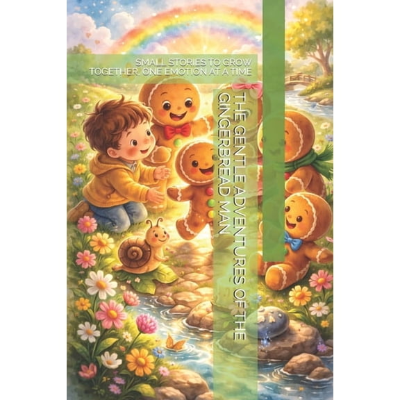 The Gentle Adventures of the Gingerbread Man: Small Stories to Grow Together, One Emotion at a Time, (Paperback)