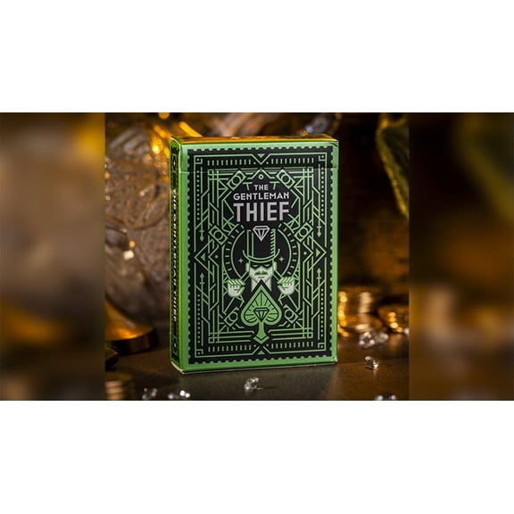 The Gentleman Thief (Emerald) Playing Cards by Giovanni Meroni/TWI