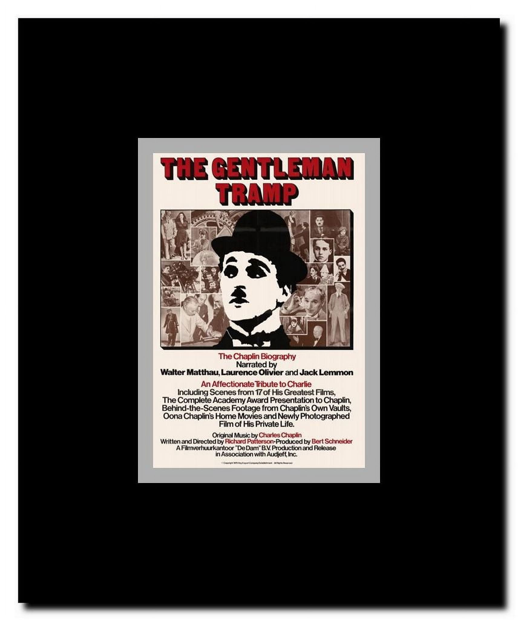 The Gentleman Tramp Framed Movie Poster