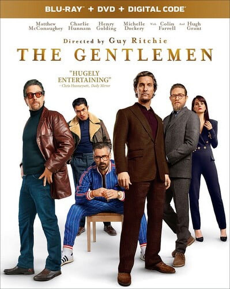 The Gentlemen (Blu-ray + DVD + Digital Copy), Universal Studios, Action & Adventure