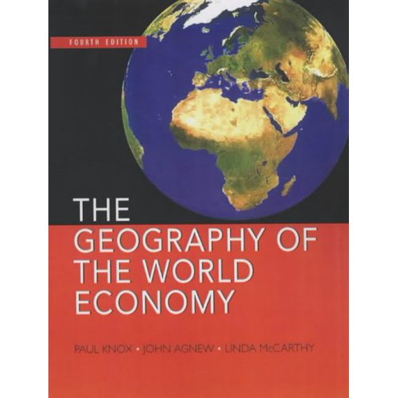 Pre-Owned The Geography of the World Economy (Paperback) 0340807121 9780340807125