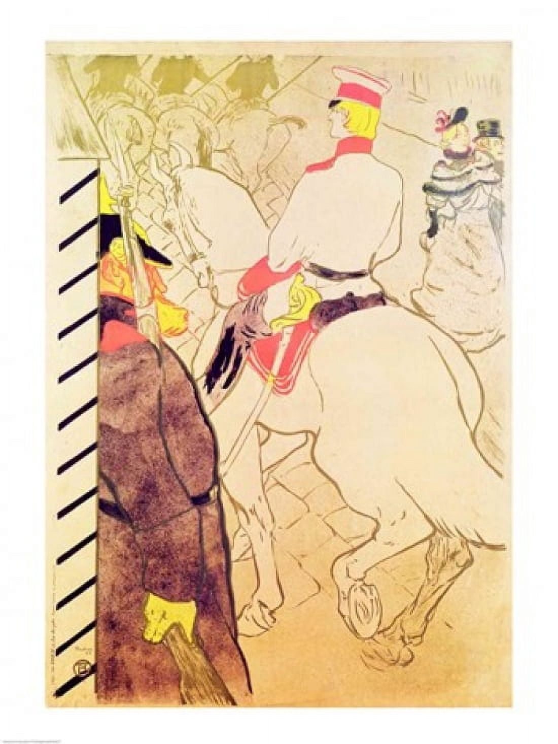 The German Babylon 1894 Canvas Art - Henri de Toulouse-Lautrec (18 x 24)