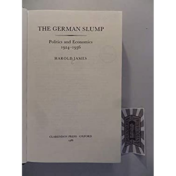 Pre-Owned The German Slump : Politics and Economics 1924-1936 (Hardcover) 9780198219729