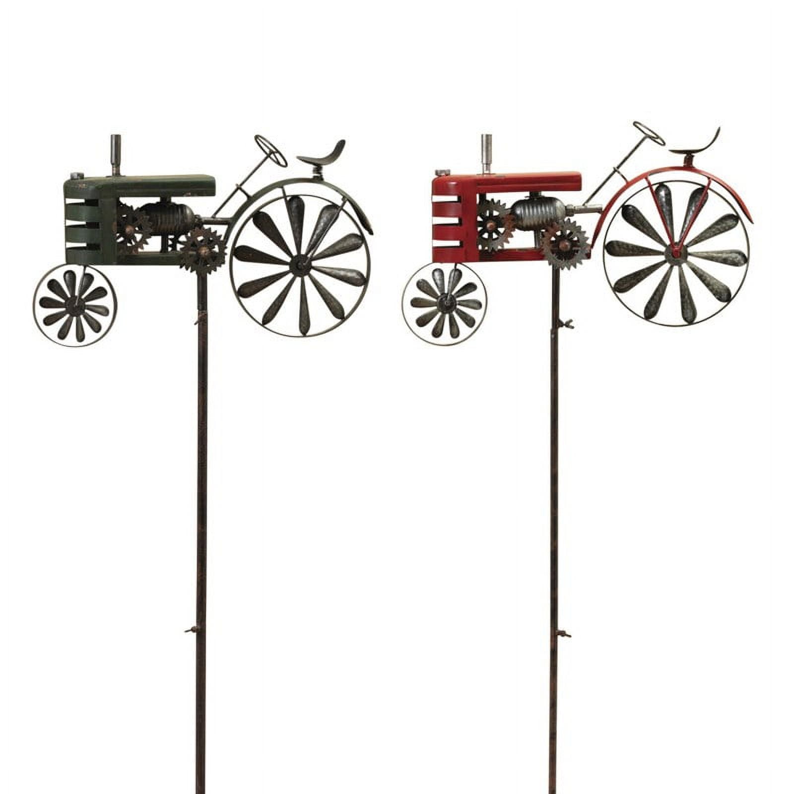 The Gerson Companies Metal Tractor Yard Stakes Set of 19.29X 3.54X 62.