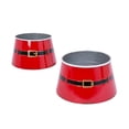 thumbnail image 1 of The Gerson Company Set of 2 Nesting Metal Santa Belt Mini Tree Collars - N/A, 1 of 4