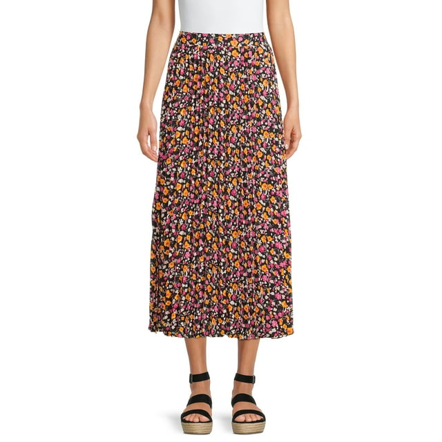 The Get Women's Pleated Maxi Skirt