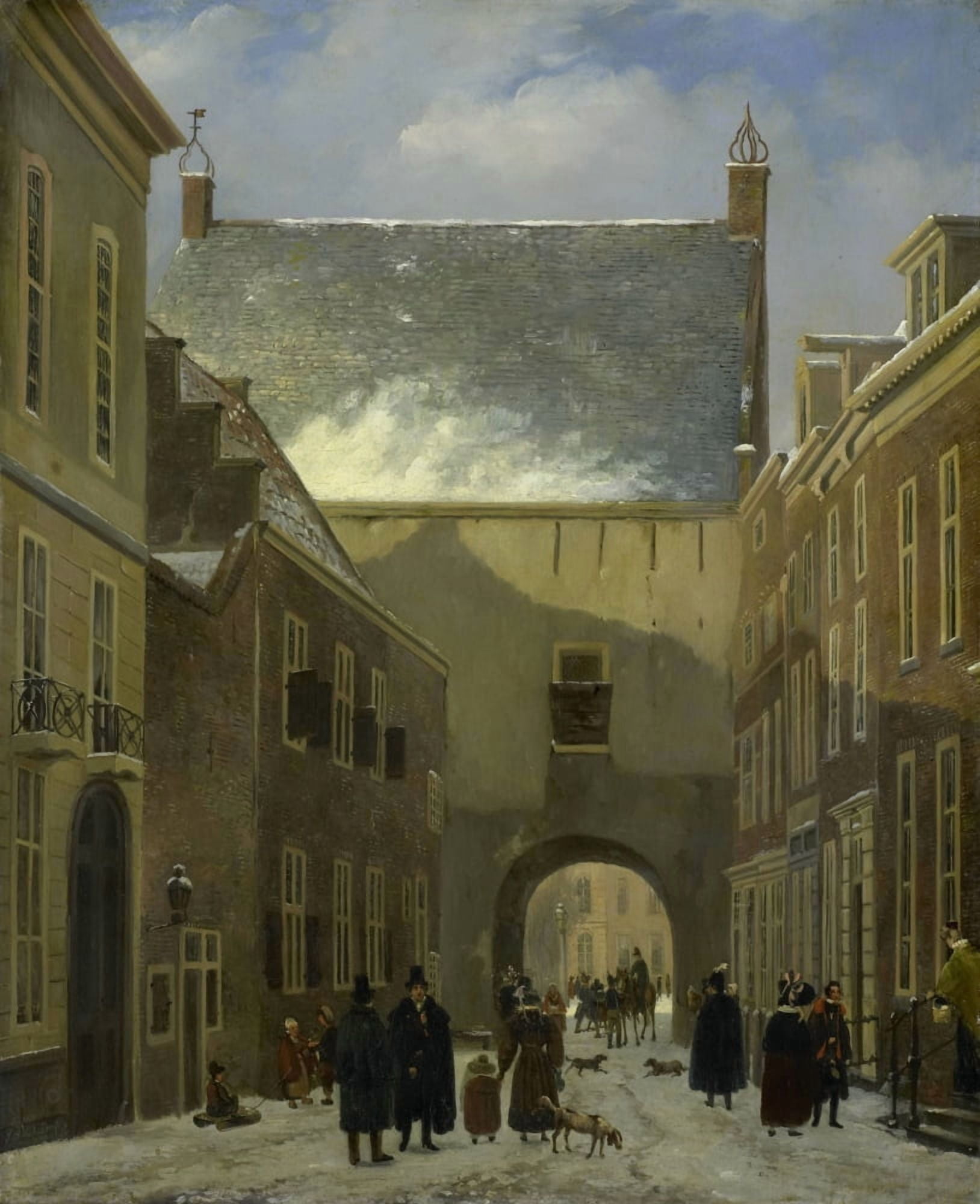 The Gevangenpoort Canvas Art - (24 x 36)