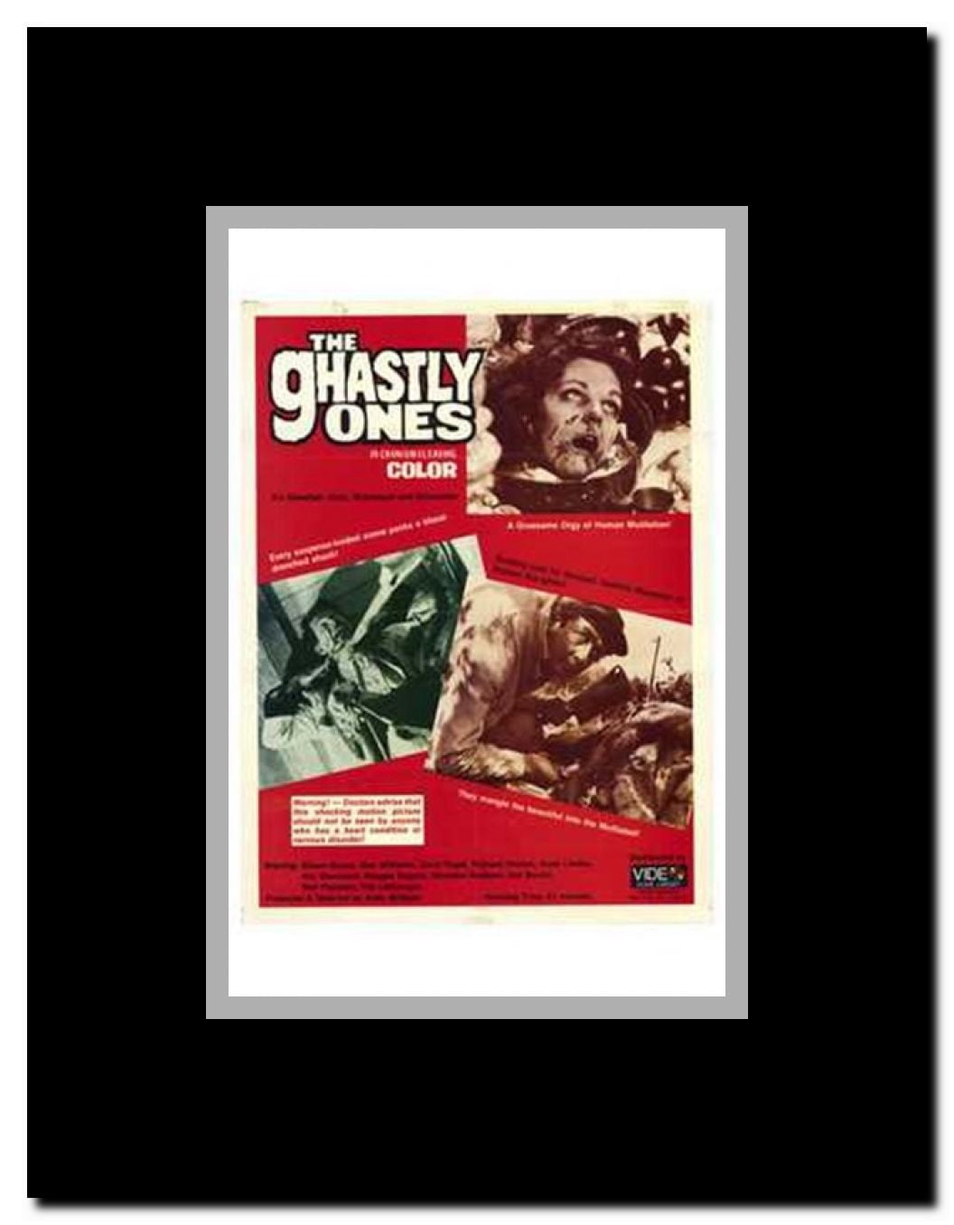 The Ghastly Ones Framed Movie Poster