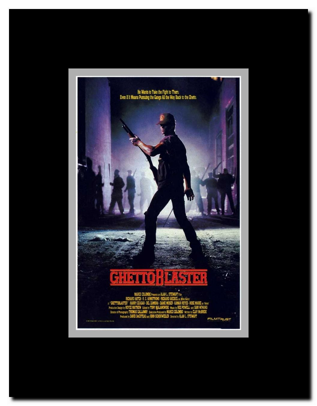 The Ghetto Blaster Framed Movie Poster