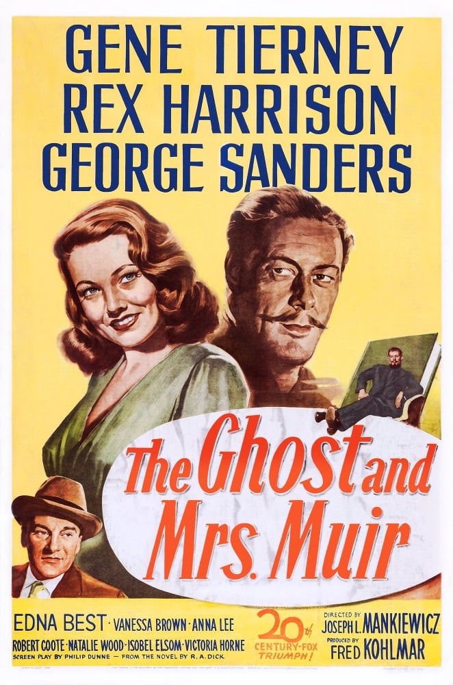 The Ghost And Mrs Muir U Canvas Art - (24 x 36)