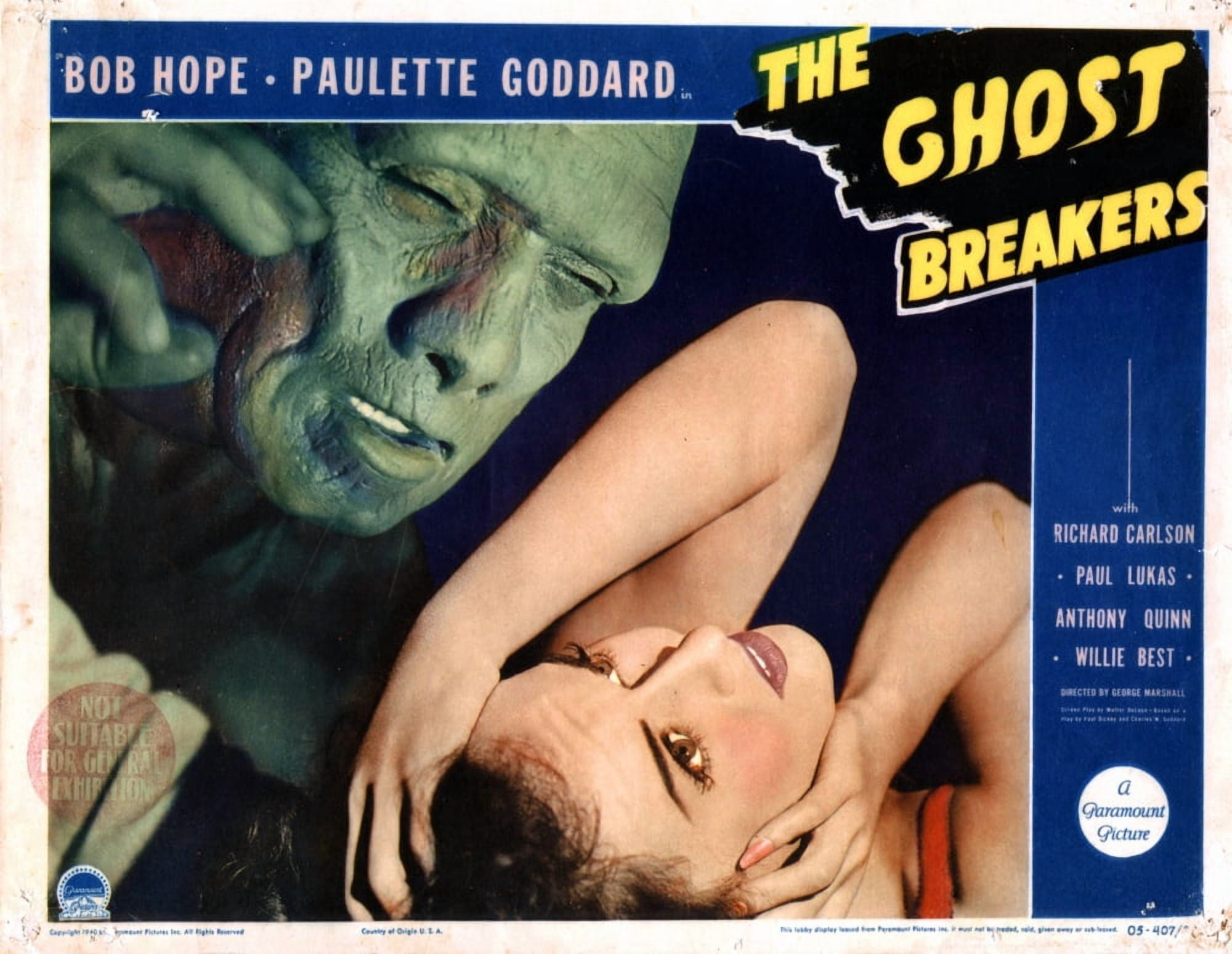 The Ghost Breakers Canvas Art - (28 x 22)