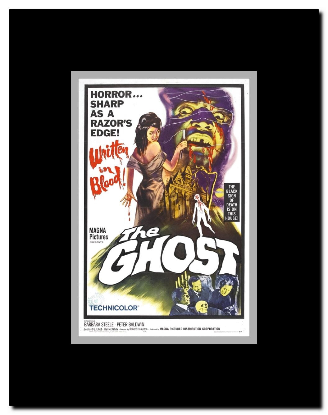 The Ghost Framed Movie Poster