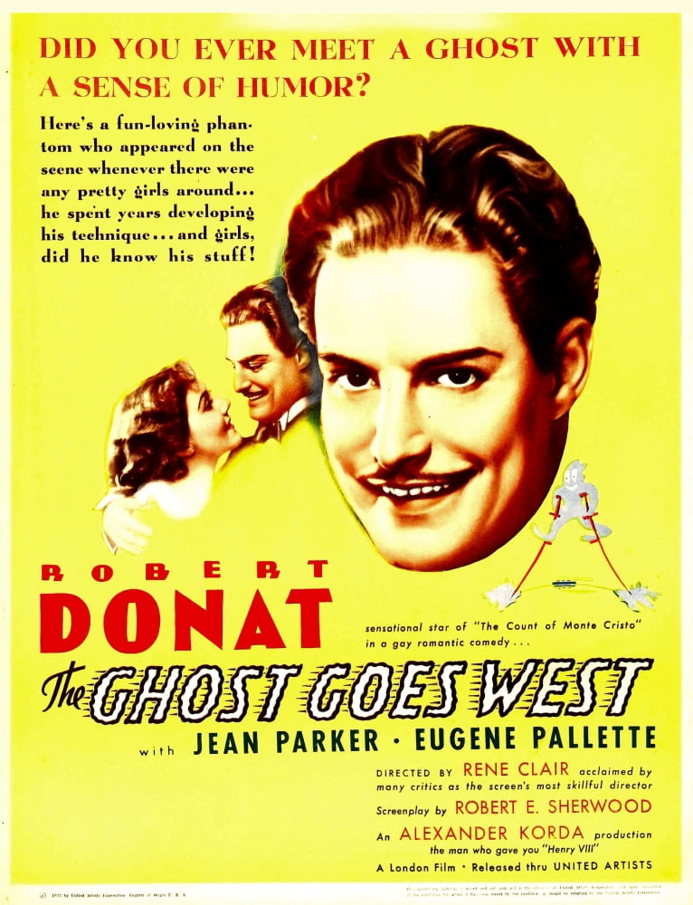 The Ghost Goes West Canvas Art - (11 x 17)